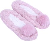 Warme, roze pantoffels met pompon PRIMARK MAAT 36-38 EU
