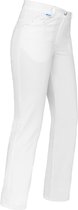 Pantalon De Berkel Femme Tjitske Blanc-50