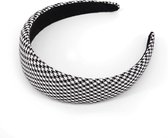 Pied de Poule Diadeem / Haarband - Midi | Polyester | Fashion Favorite