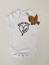 Larkwood | LW655 | Romper jongen | Romper meisje | Rompertje | Geboortecadeau | Kraamcadeau | Newborn | Duurzaam | Biologisch Katoen |