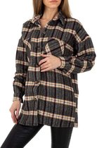 lumberjack blouse jas grijs