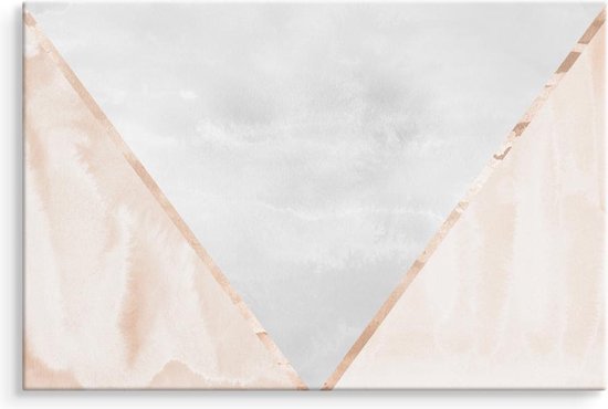 Roi de la Peinture - Tableau sur Toile Abstraction Moderne - 120 x 80 cm