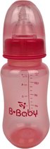 Babyfles met Speen SOFIE - Rood - Flesspeen - Kunststof - BPA Vrij - 0+ Maanden - 150ml