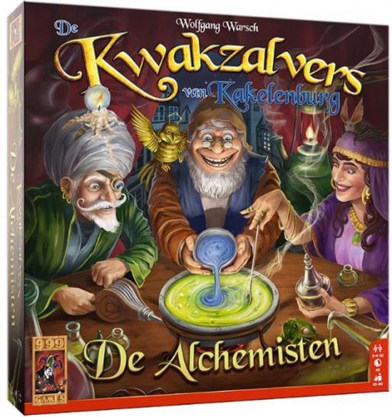 Afbeelding van het spel De Kwakzalvers van Kakelenburg: De Alchemisten (NL)