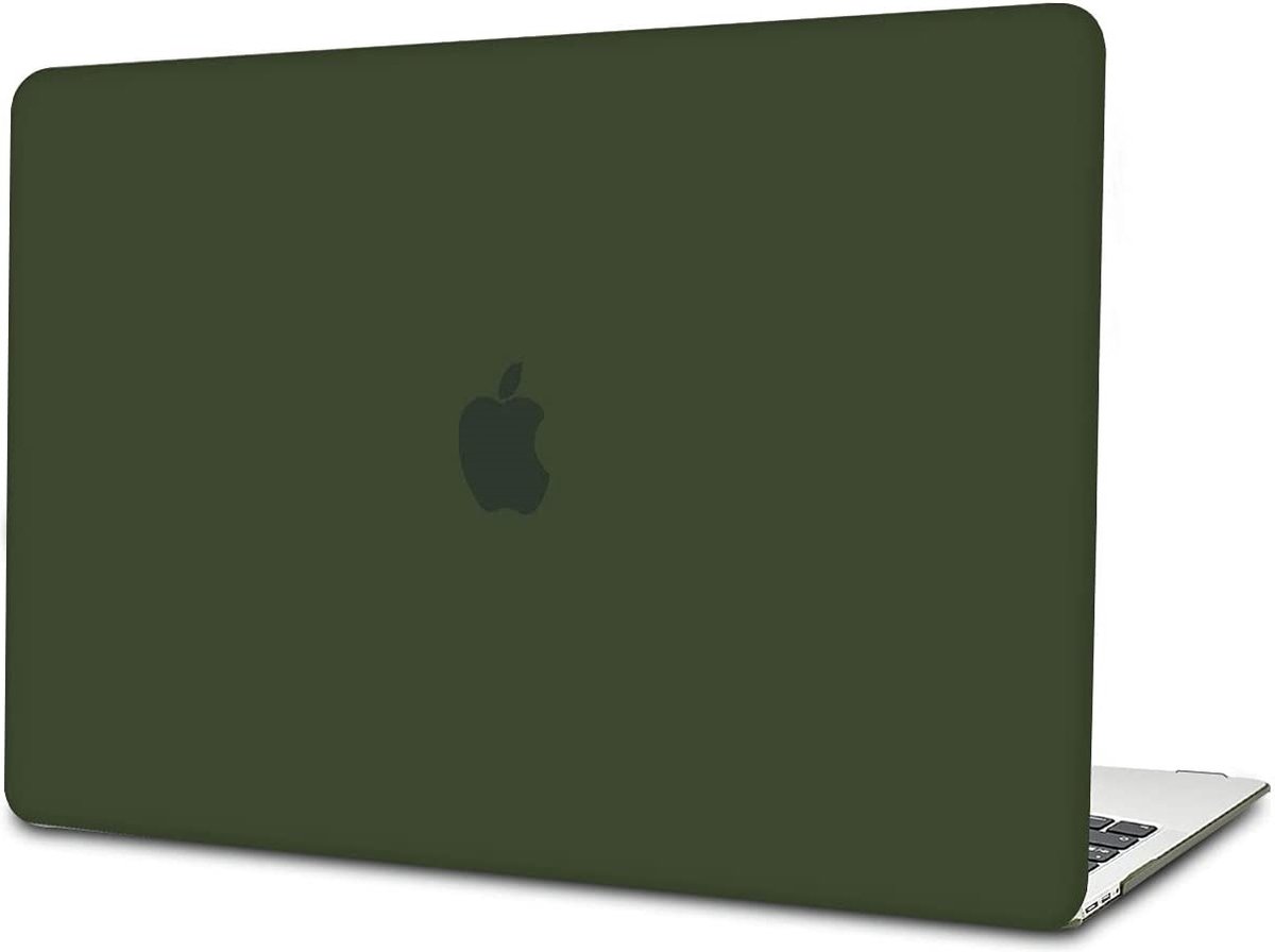 MacBook Air 13 Inch Hardcase Shock Proof Hoes Hardcover Case A1466 Cover - Deep Green