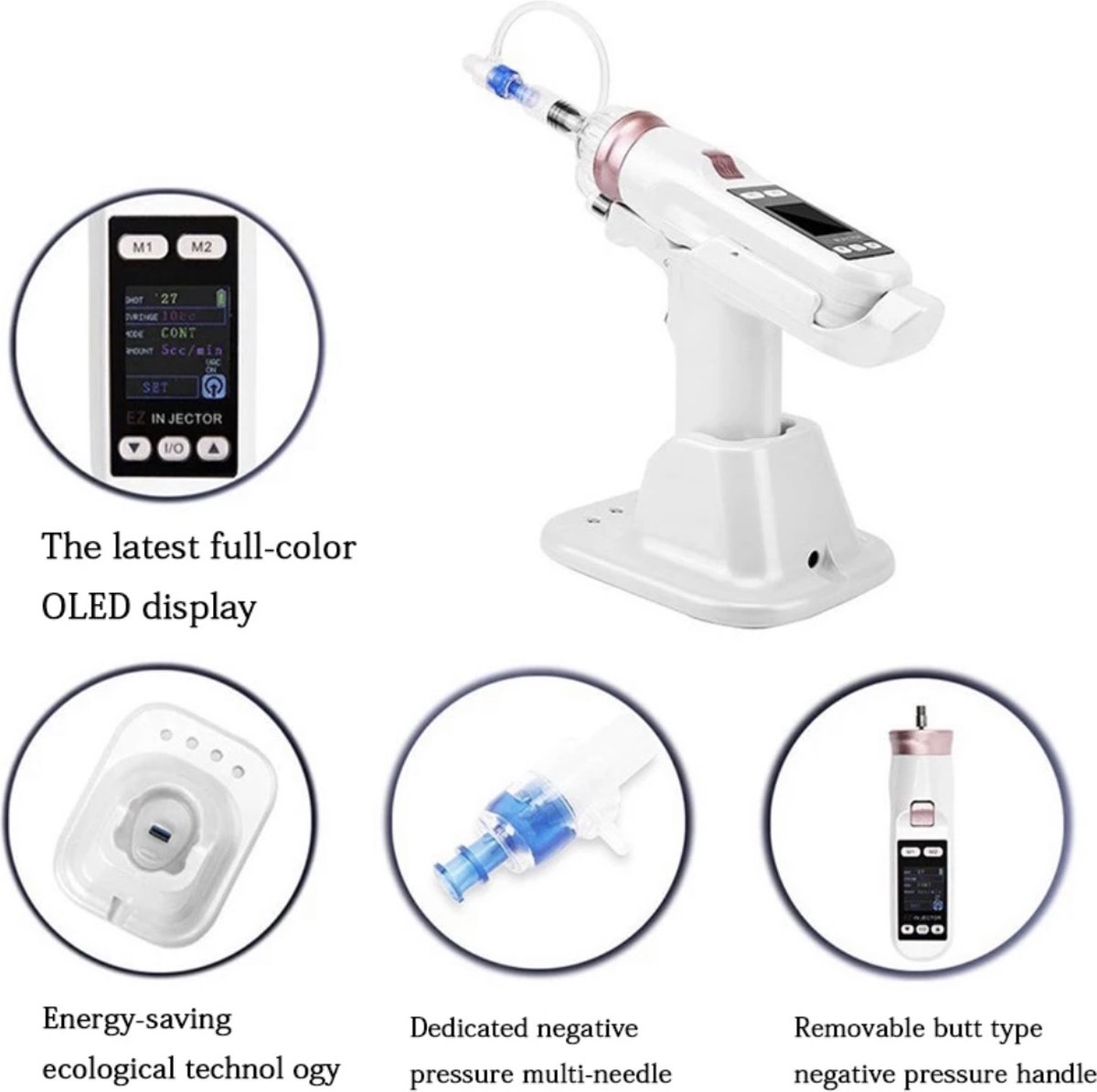 Mesotherapie Mesogun mesoinjector voor filler