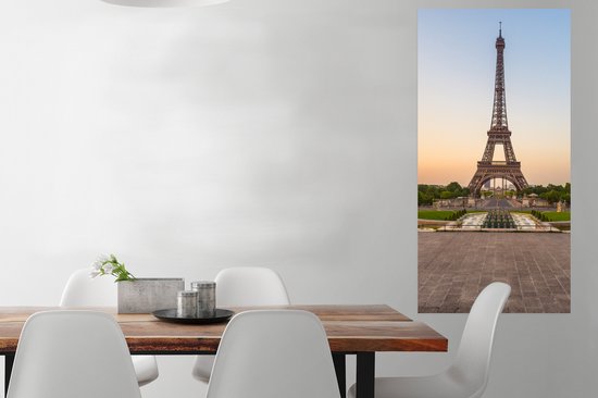 Poster Paris - Tour Eiffel - Lever du Soleil - 60x120 cm