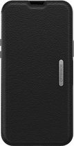 Geschikt voor OtterBox Strada Apple iPhone 13 Pro Max Hoesje Wallet Book Case Zwart