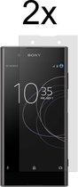 Sony Xperia XA1 Plus Screenprotector - Beschermglas Sony Xperia XA1 Plus Screen Protector - 2 stuks