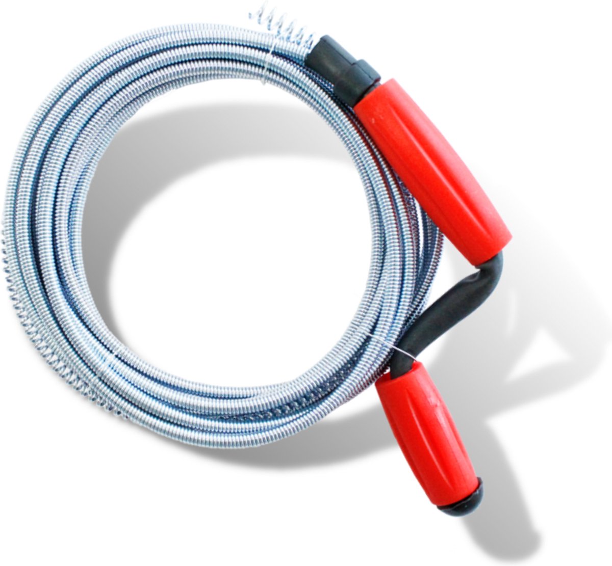 TETRA Ontstoppingsveer 5 M 6mm Reinigingsveer Afvoerontstopper TETRA Ontstoppingsveer 5 M 6mm Reinigingsveer Afvoerontstopper