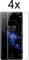Sony Xperia XZ2 Compact Screenprotector - Beschermglas Sony Xperia XZ2 Compact Screen Protector - 4 stuks