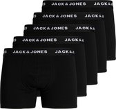 JACK&JONES PLUS JACBASIC TRUNKS 5 PACK  PS Heren Onderbroek  - Maat EU5XL US3XL