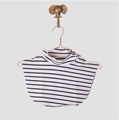 COLL STRIPE WHITE S/M