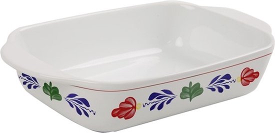 Boerenbont ovenschaal 30x20x6,5cm