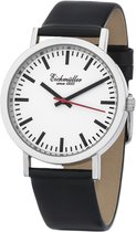 Eichmüller Stationsklok Herenhorloge met Lederen Horlogeband 40 mm