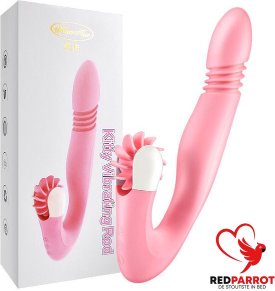 Foto: Super vibrator clitoris kietelaar tong functie bef functie clitvibrator seks nieuw op de nederlandse sex markt zeer luxe uitvoering