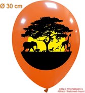 10 x Ballon  Savanne JUNGLE (Ø 30,5 cm / 12")    [ean © abtraco / ballonweb]