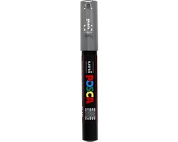 Krijtstift – Fineliner – Universele Marker – 26 Zilver – Uni Posca Marker – PC-1M – 0,7mm – 1 stuk