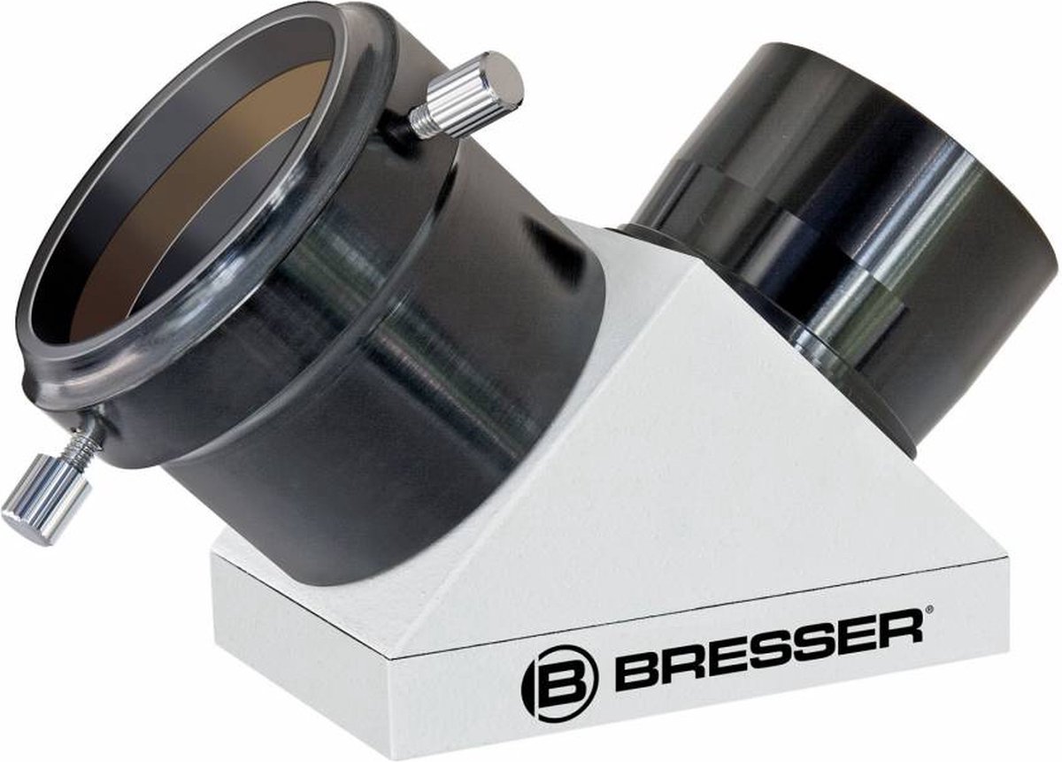 Bresser Zenitprisma - Voor Messier Telescoop - 2 Inch - 14,5 Cm - Aluminium Zwart/grijs