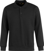 STØRVIK Napoli Polo Sweater - 4 Seizoenen - Heren - Maat M - Zwart