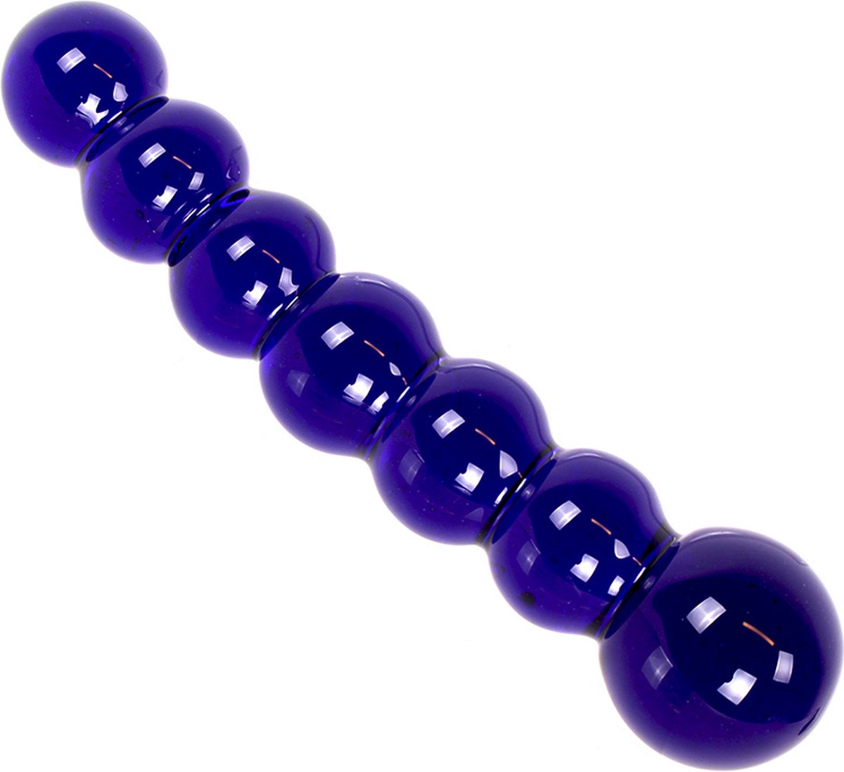 Goedkoopste Glazen dildo met blauwe ballen