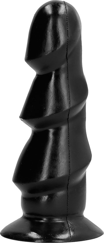 Dildo anal noir avec picots