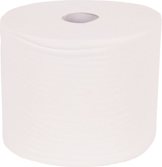 TOWLERS® Towlers Handdoekrol - 1 laags - 1000mtr - cellulose mix papier wit
