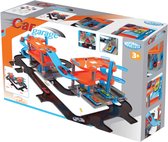 Auto garage Speelgoed Groot - Parkeergarage Groot - 130x82x30,5 cm - Oranje - Blauw - Garage - speelgoed