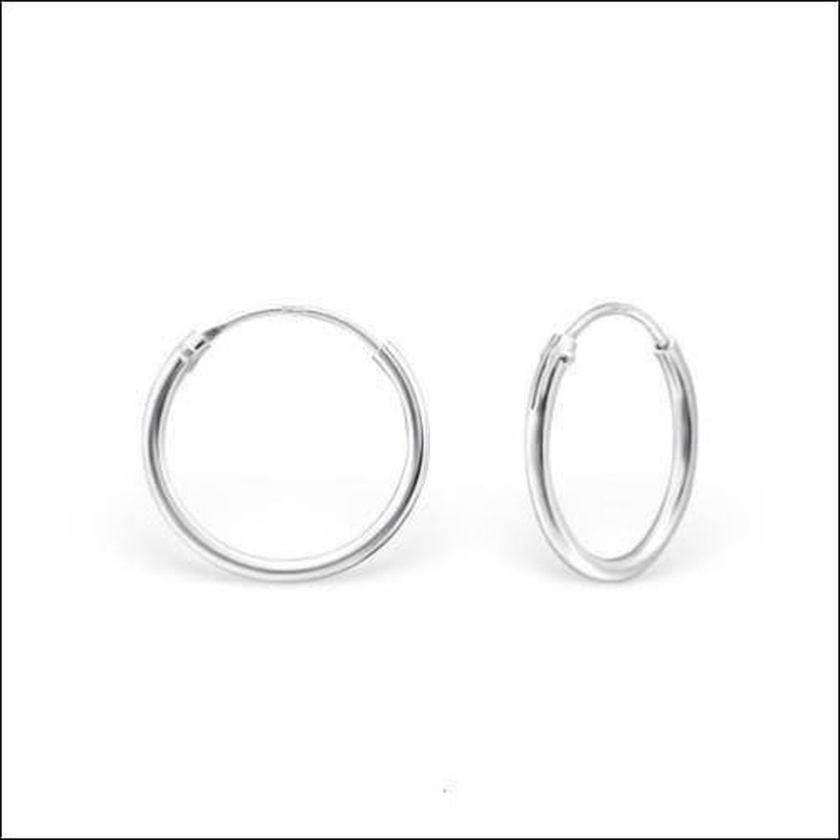 Zilveren oorringen van 925 zilver - Sinds 2008 - Jewelry