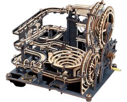 Robotime Knikkerbaan - Inclusief 10x Knikkers - Marble Run - DIY - 3D - Houten Modelbouw - LG501 - Modelbouwpakket