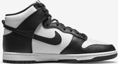 Nike Dunk High Black White (2021) - DD1399-105 - Maat 45 - ZWART - Schoenen