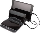 Veho TA-7 4 port USB hub with Qi fast charging pad