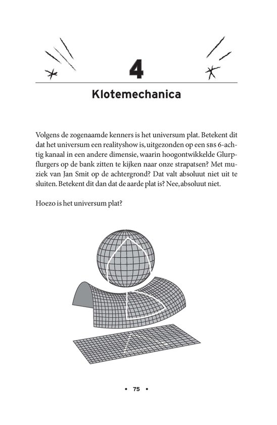 Het universum is een klootzak