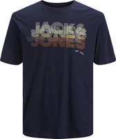JACK&JONES PLUS JCOPOWER SS TEE CREW NECK PS Heren T-Shirt  - Maat EU5XL US3XL