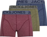 JACK&JONES JACNOOR TRUNKS 3 PACK Heren Onderbroek -  Maat XXL