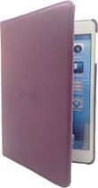 HEM Tablethoes geschikt voor Samsung Galaxy Tab 3 7.0 - Paars - 7 inch - Draaibare hoes - Tablet hoes - Met Stylus pen