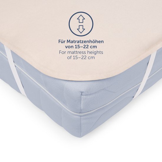 Blumtal Matrasbeschermer Molton Mattress Protector Bed 60x120 cm