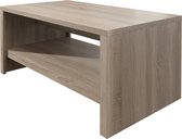 Meubella Monaco Salontafel - 120 x 60 cm - Eiken - Truffel