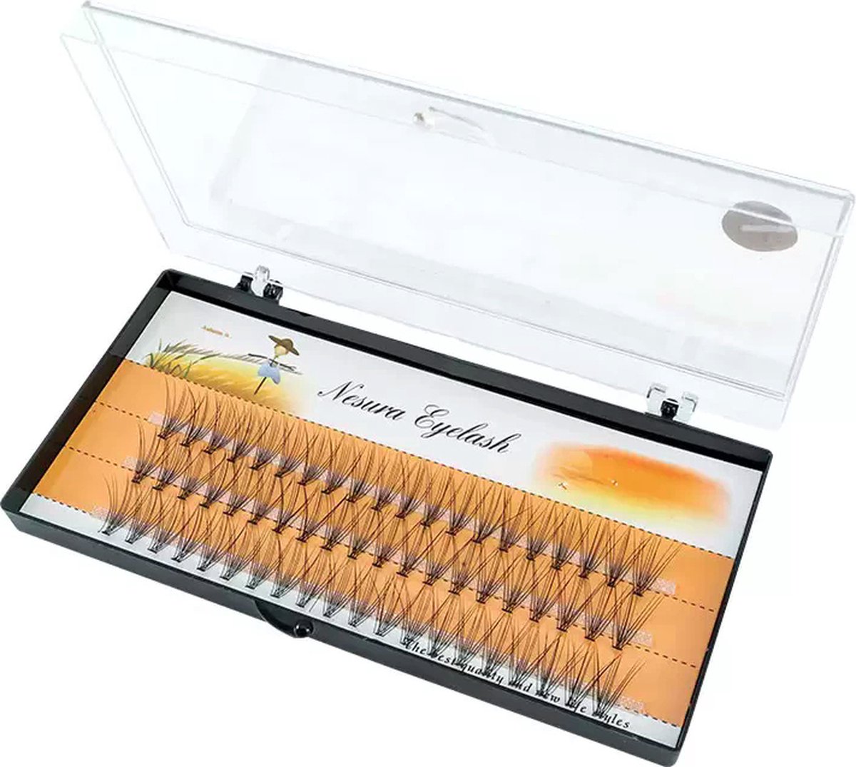 Clavier Nesura Eyelash C-Curl Wimper Extension Wimper Plukjes 8mm.