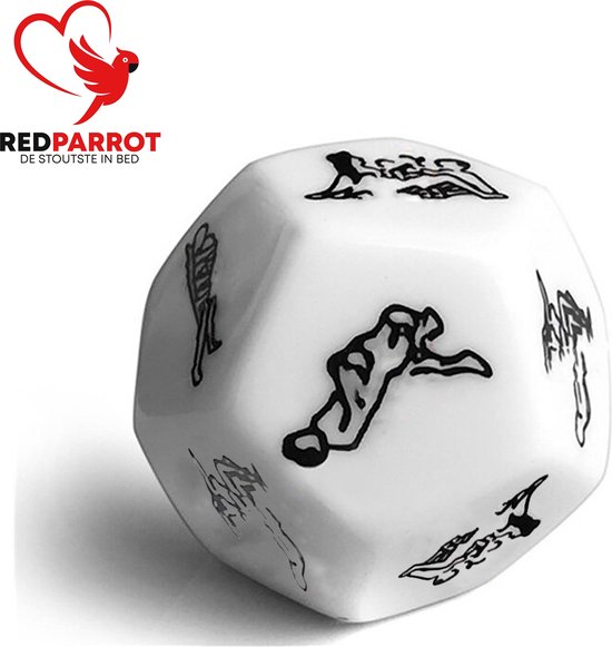 Dés de sexe jeux de sexe Dés érotiques Jeux érotiques Set de 4 dés différents...