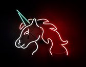 Neon verlichting - Unicorn , origineel neon galss
