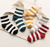 Kleurrijk set sokken - sokkenset van 5 paar - Sokken - Unisex sokken - Multipack - Maat 36-41