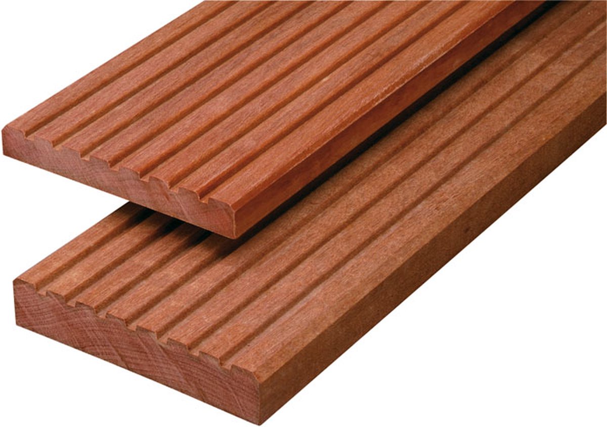 Vlonderplanken hardhout Massaranduba 335cm (21x145mm)