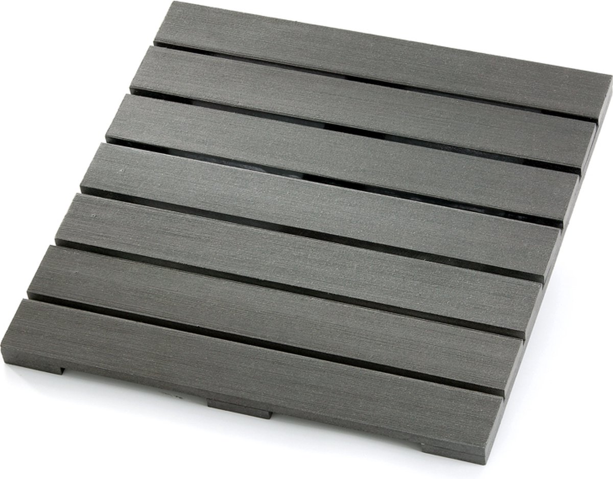 Bol.com Intergard Vlondertegels composiet antraciet 50x50cm aanbieding