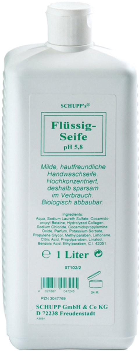 Schupp vloeibare zeep pH 5,8 - 1 liter