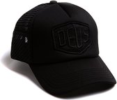 DEUS Fleece Shield Trucker cap - Black