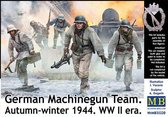 1:35 Master Box 35220 German Machine Gun Team. Autumn-Winter 1944. WWII era. Plastic kit