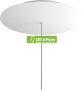 LEDatHOME - Ronde XXL  1-gats met 4 zijgaten plafondkap - 400 mm – Maak of ontwerp zelf je hanglamp – Onze adviseurs helpen je graag.