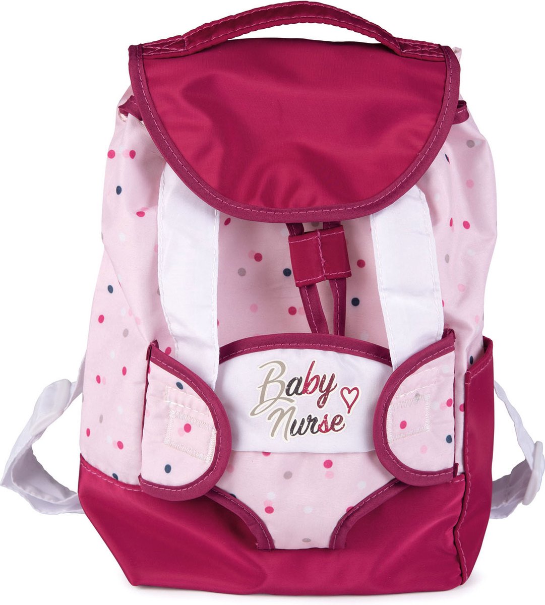 Smoby Baby Nurse - verzorgingsset - rugzak