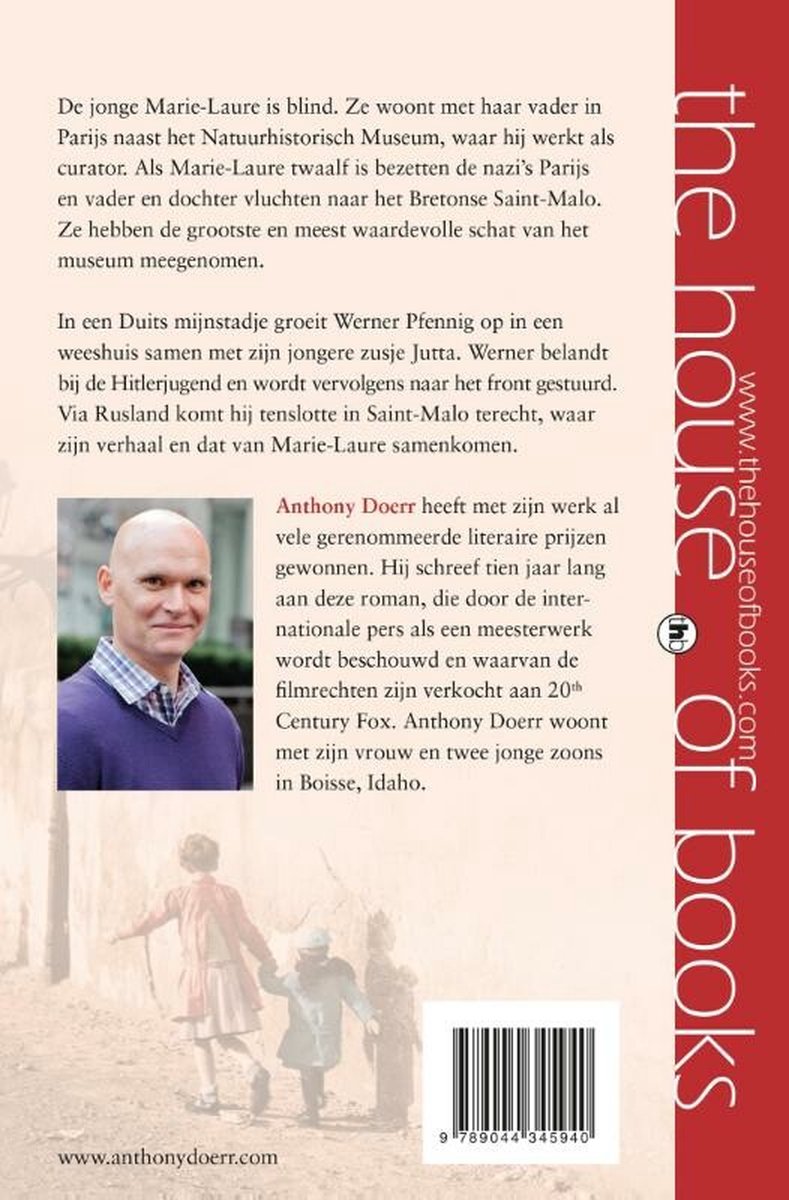 Als je het licht niet kunt zien - back cover